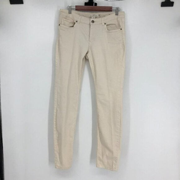 H&M Label  Of Graded Goods LOGG beige Skinny Jeans size 14 - Picture 9 of 16